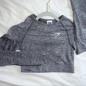 Gymshark Vital Seamless Long Sleeve Crop Top
